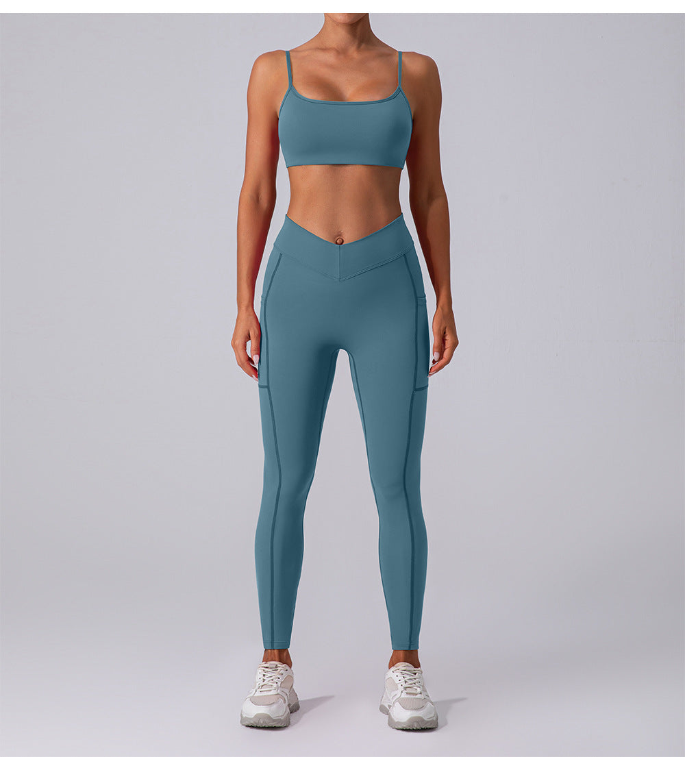 Quick dry sports bra