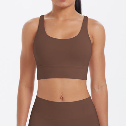 Seamless sports bra