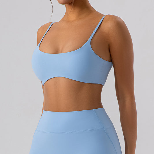 Seamless sports bra