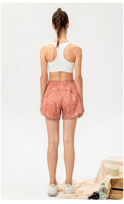 Printed running shorts
