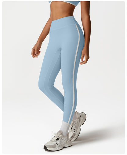 Contrast trim leggings