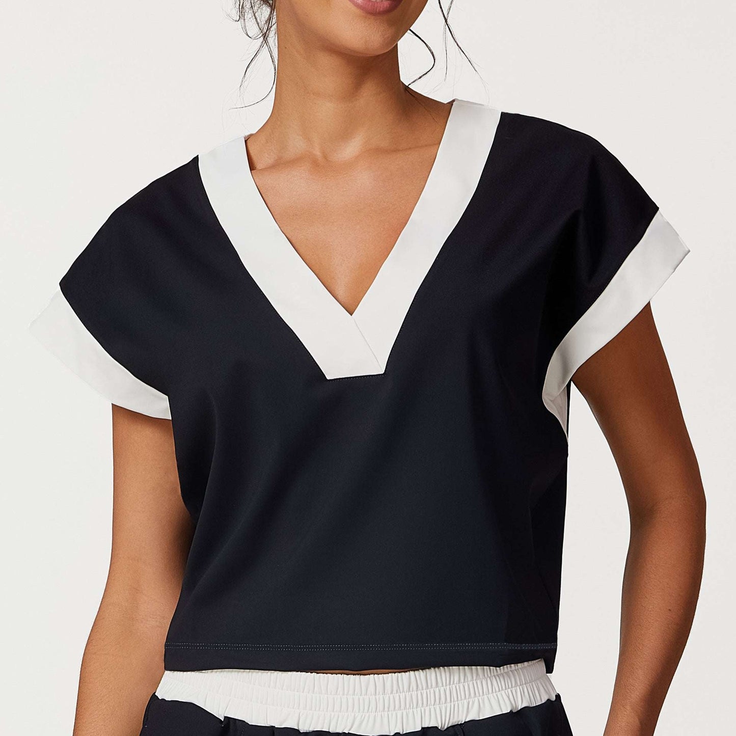 Black and White Short Sleeve