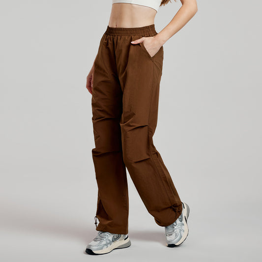 Straight leg  trousers with pockets