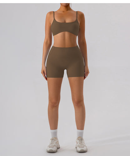 Seamless sports bra