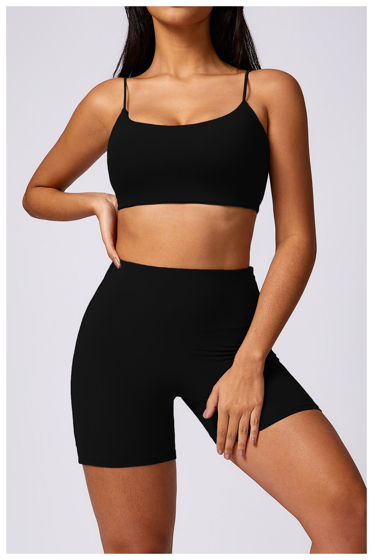 Seamless medium support bra
