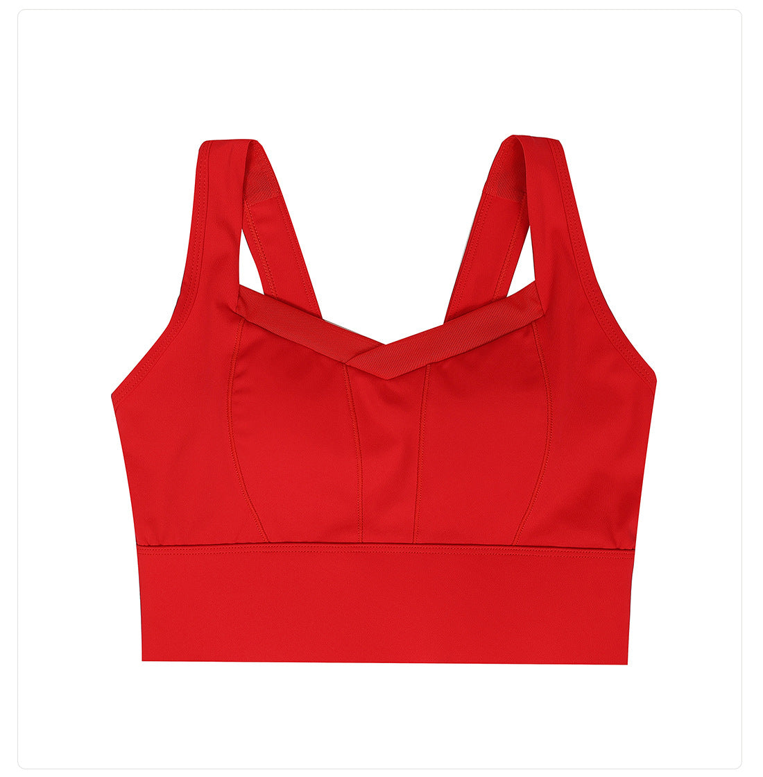 Cut out back sports bra
