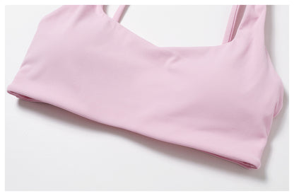 Quick dry seamless sports bra