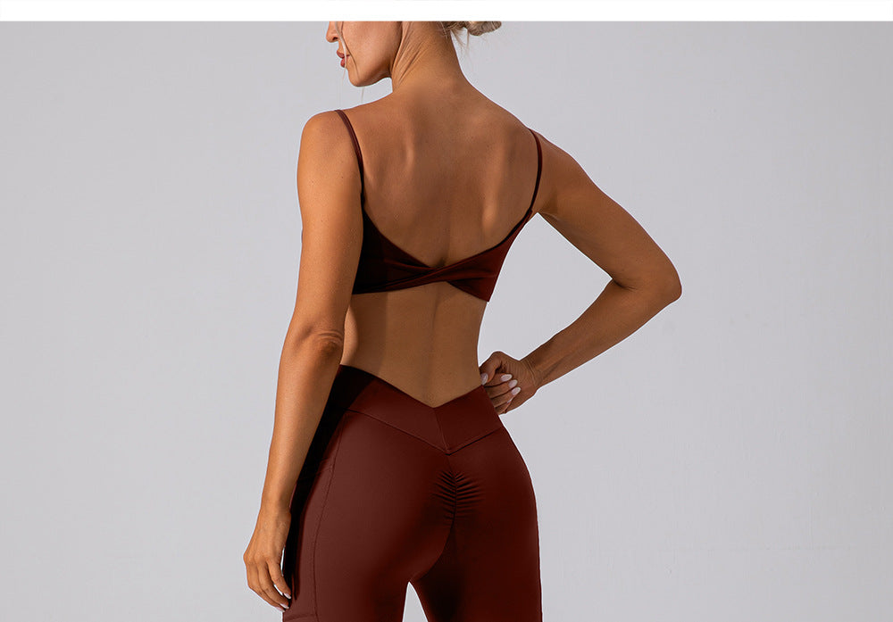 Quick dry sports bra