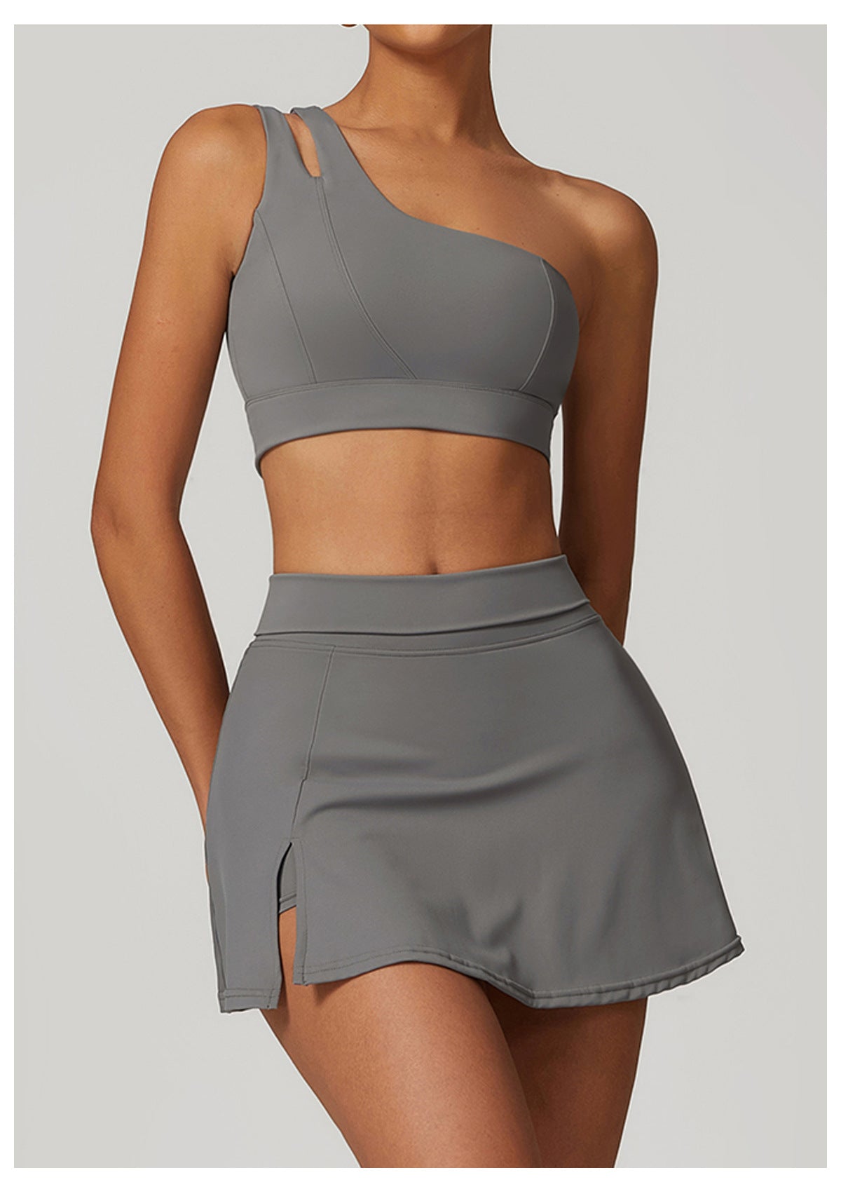 Sports bra and skirt set