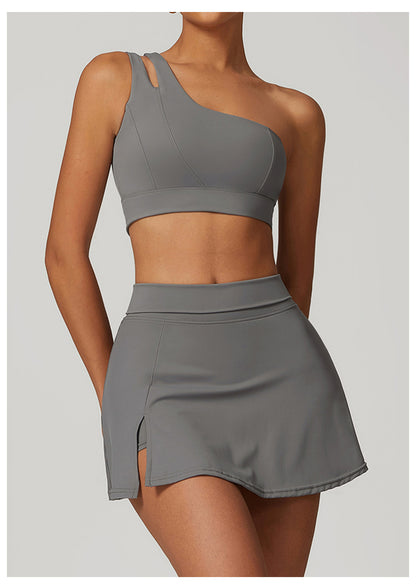 Sports bra and skirt set