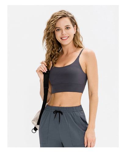 Quick dry medium support sports bra