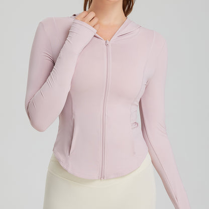 Zipper front hoodie