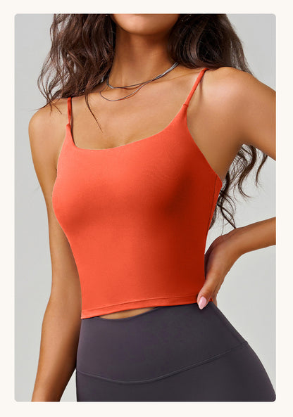 Seamless cropped vest
