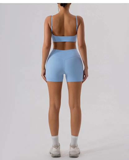 Seamless sports bra