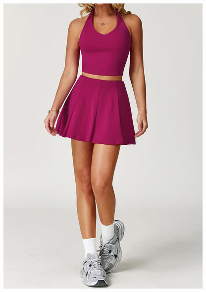 Quick dry pleated tennis skirt