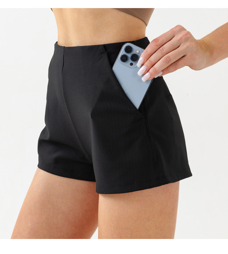 Ribbed fitness Shorts