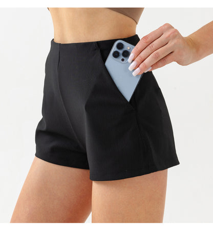 Ribbed fitness Shorts