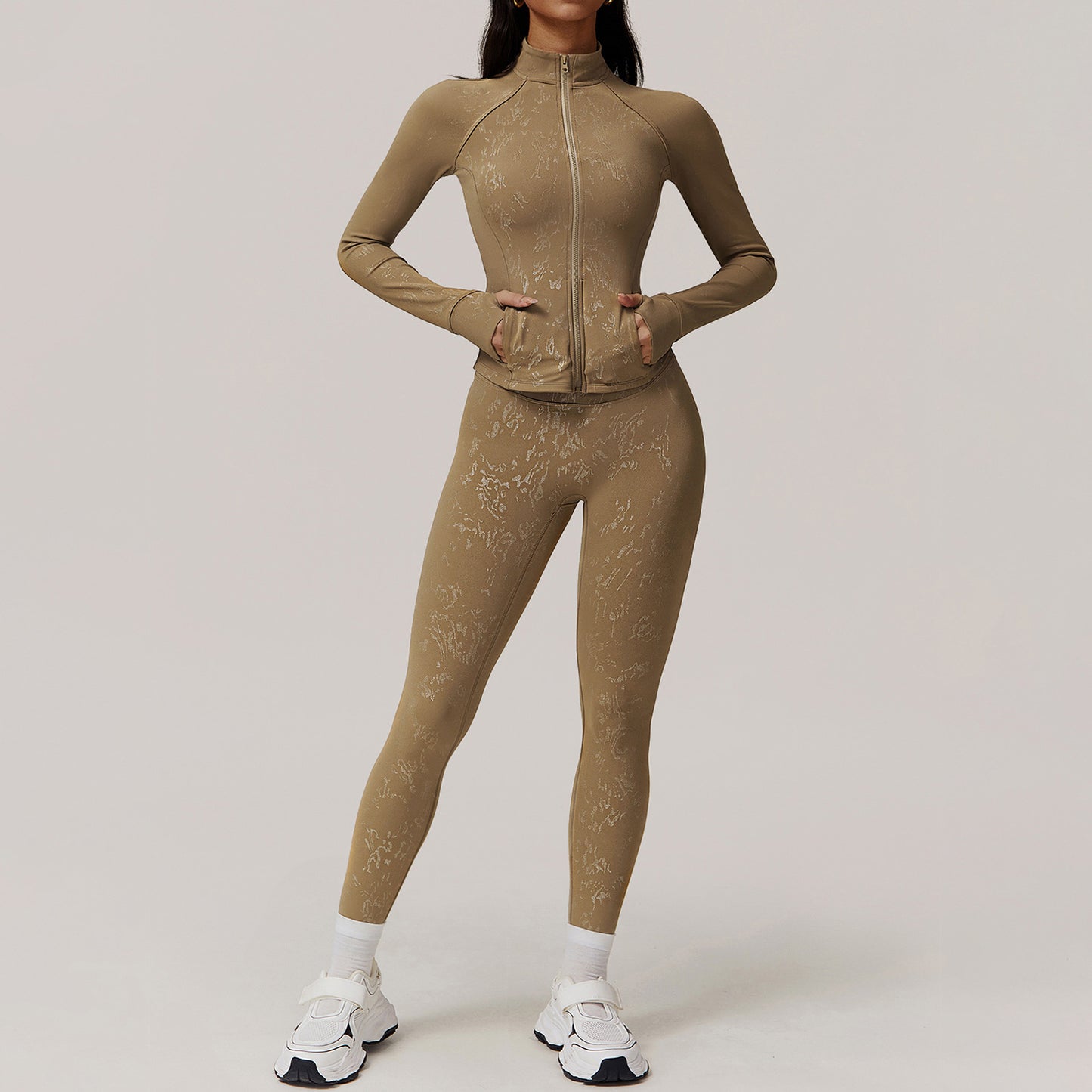 Caramel Mocha Trousers Coat