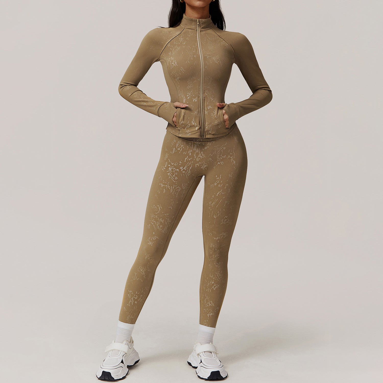 Caramel Mocha Trousers Coat