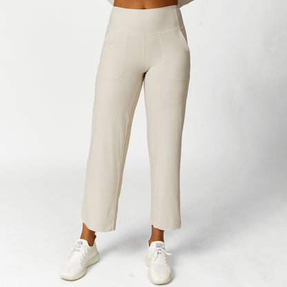 Floating Rock Ash Wide-Leg Pants
