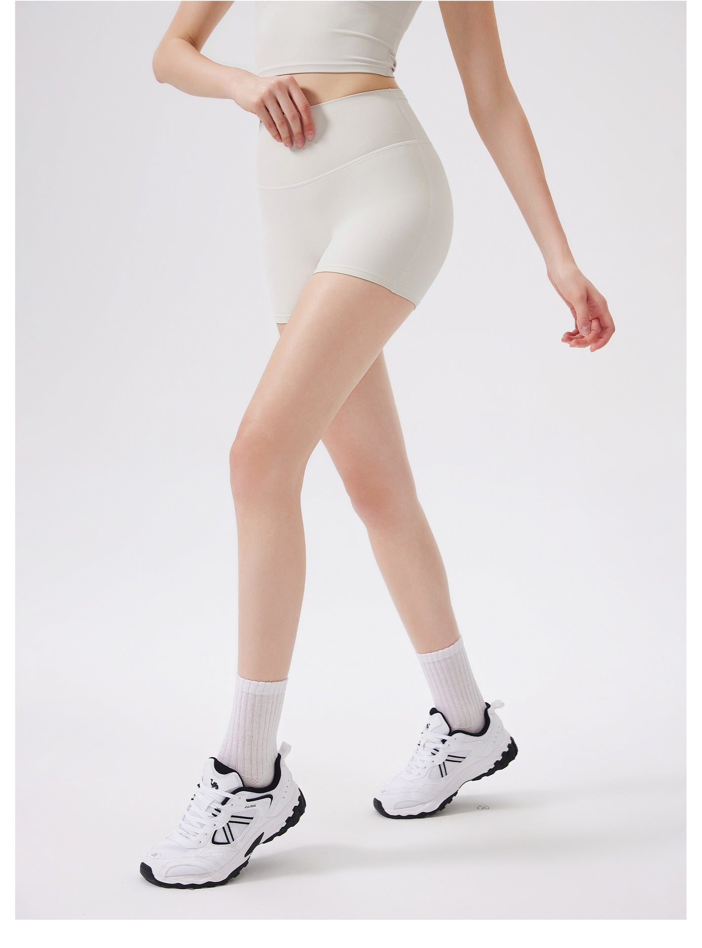 High waist hot pants