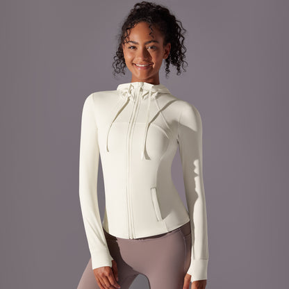 Breathable running hoodie