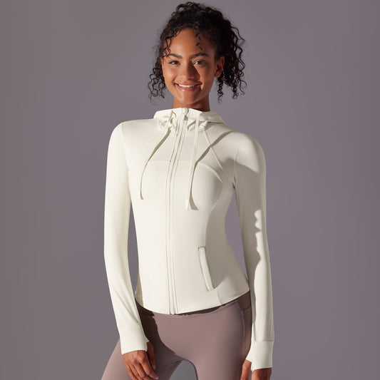 Breathable running hoodie