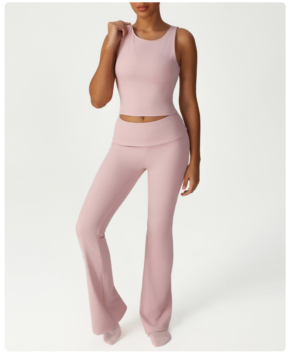 High waist Trousers