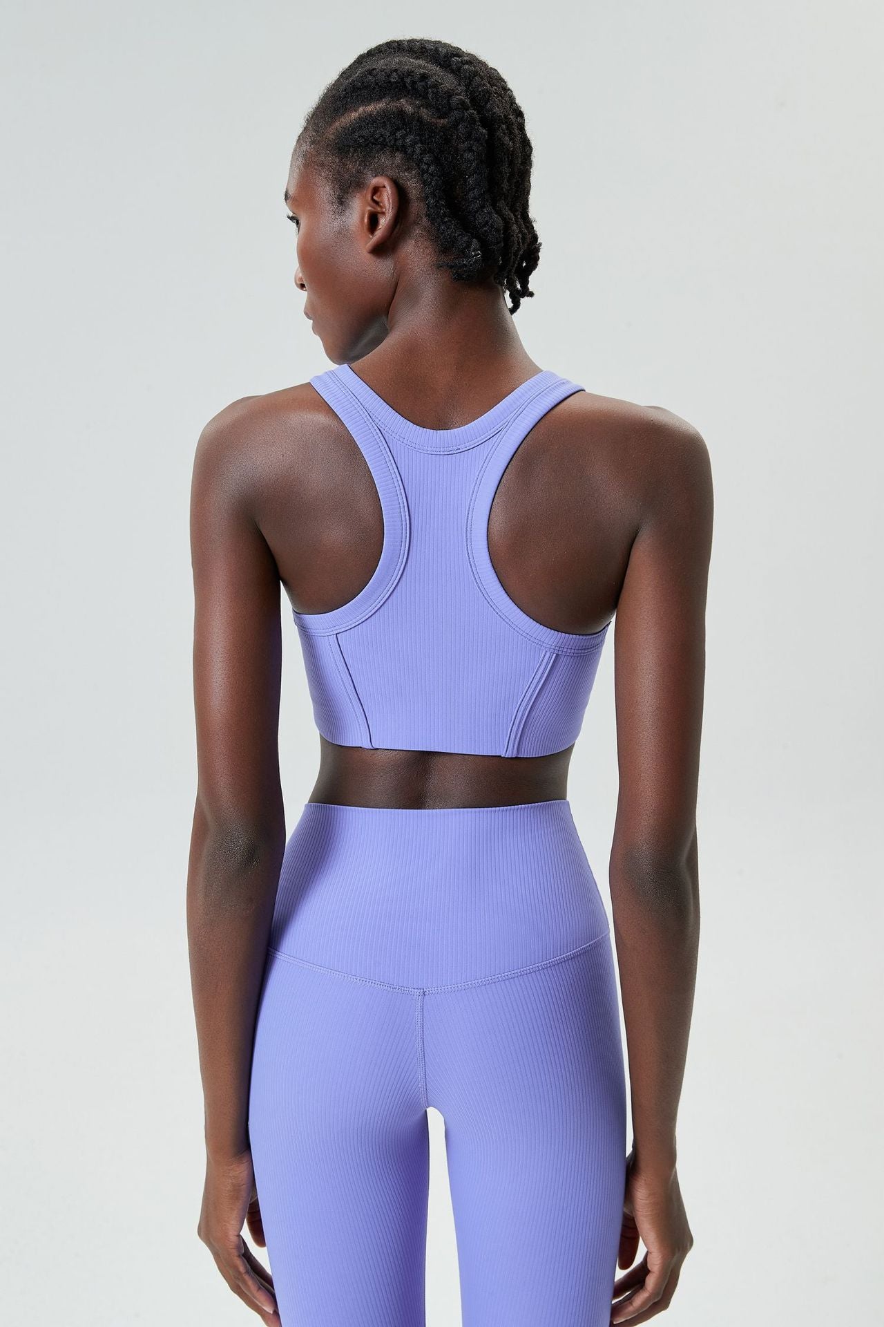 Ribbed sports bra