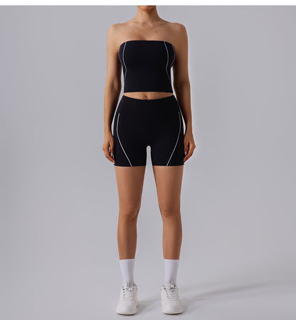 Padded off shoulder top