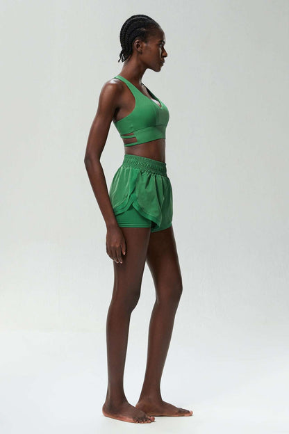 Matching bra & shorts set