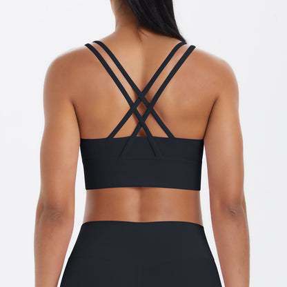 Seamless sports bra