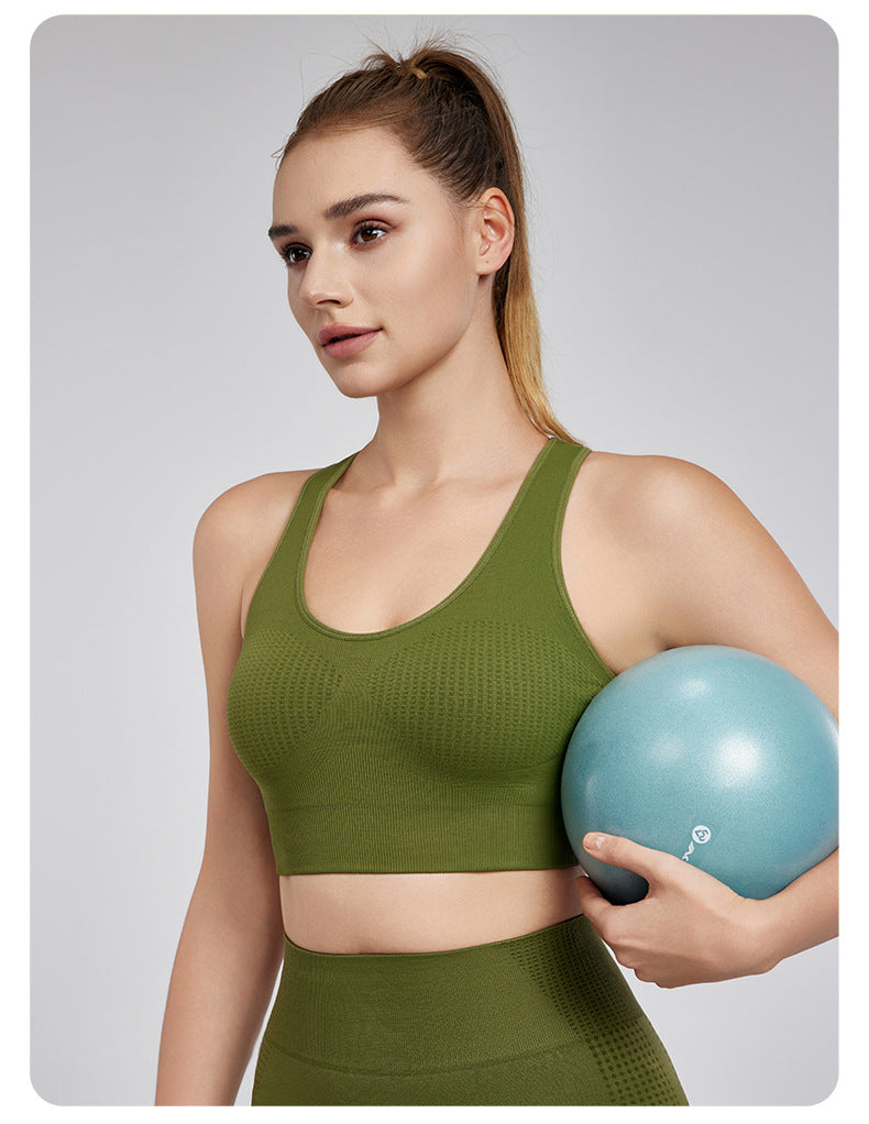 High support sports bra