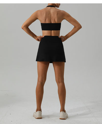 V waist skort