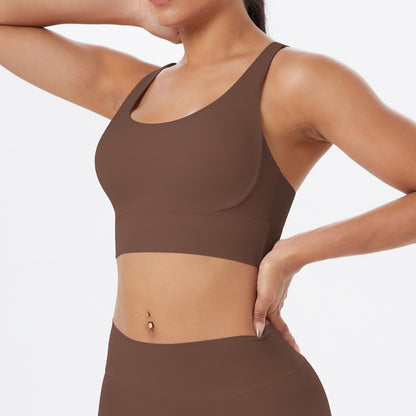 Seamless sports bra