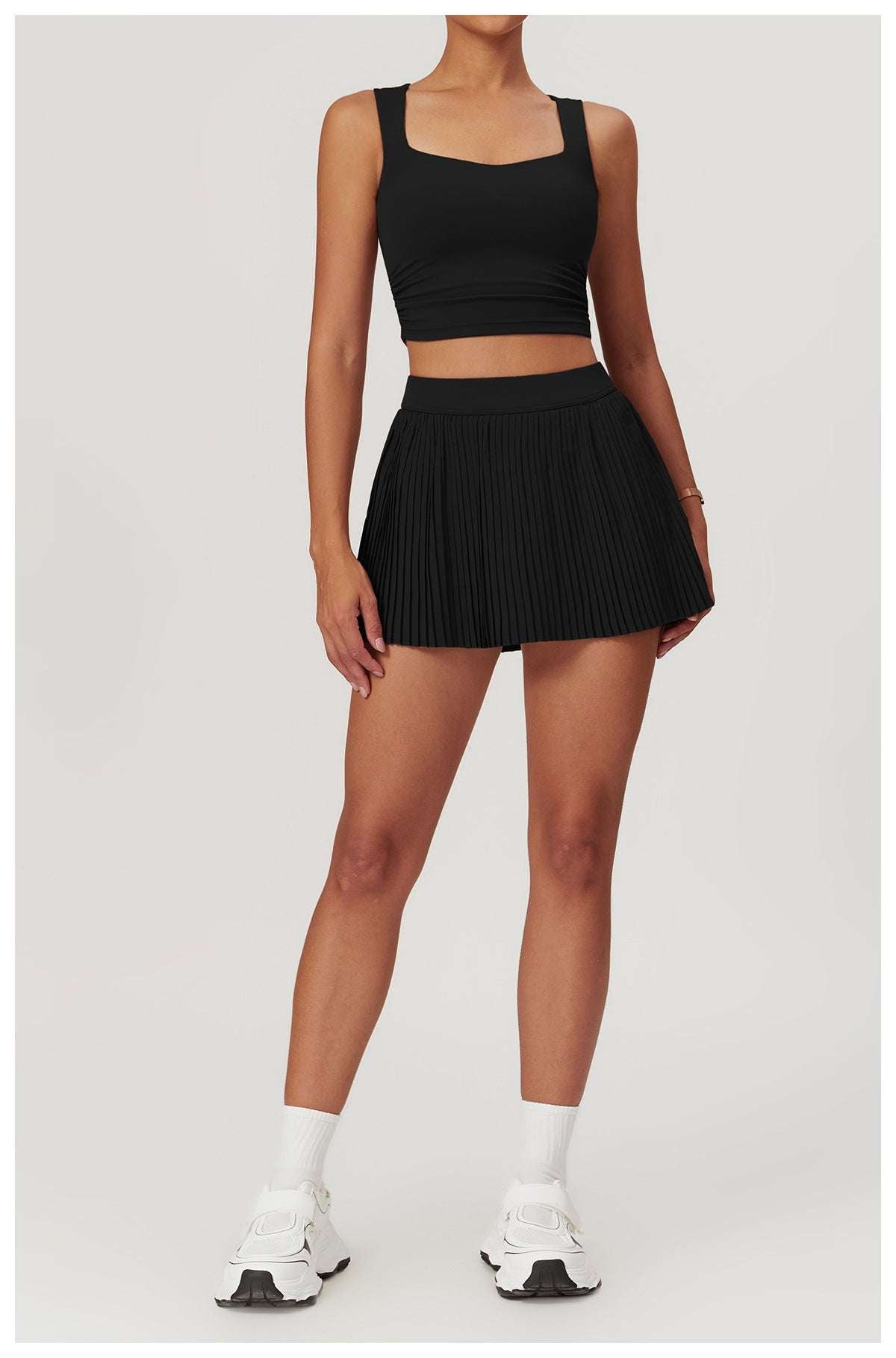 Matching bra & skort set