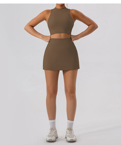 Breathable tennis skirt