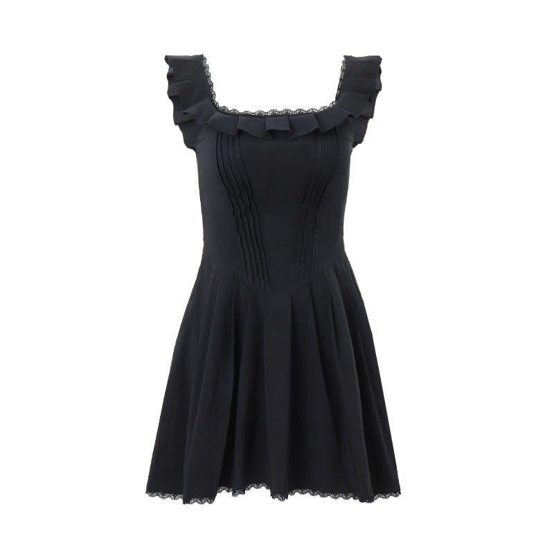 Square neck corset dress
