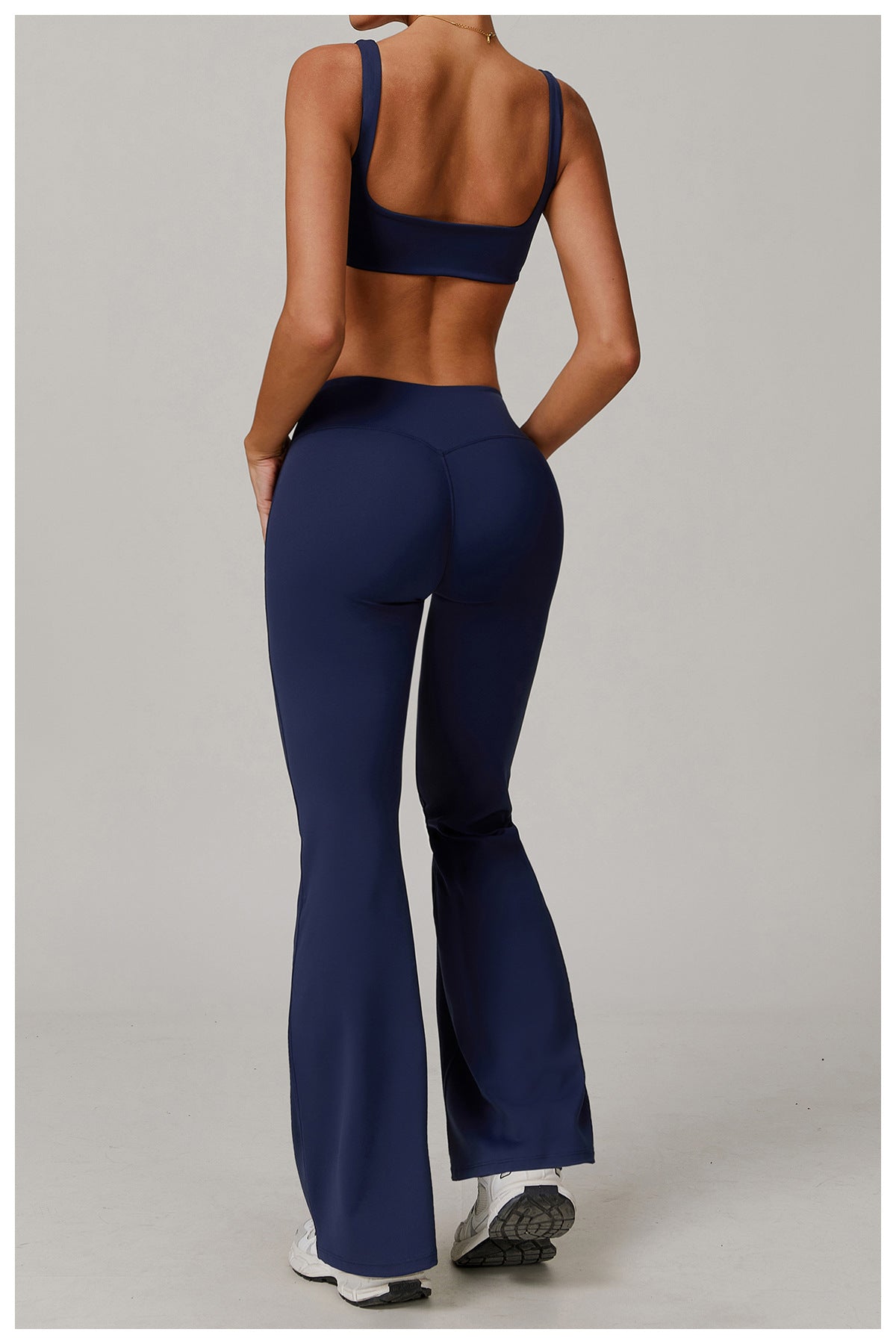 V shape waist trousers