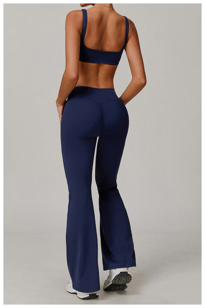 V shape waist trousers