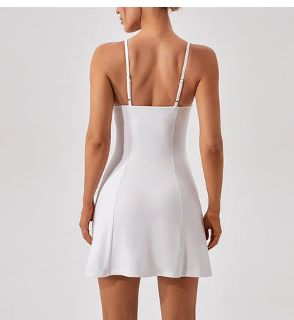 V neck tennis skirt