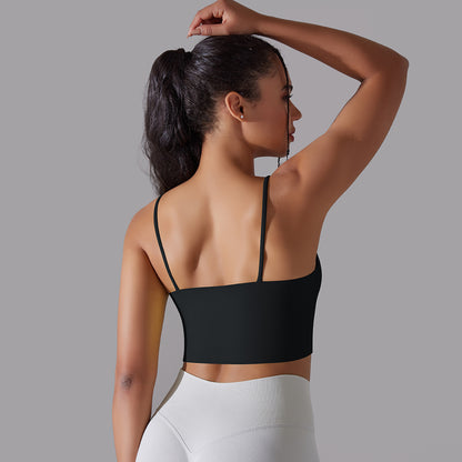 Seamless medium support sports bra