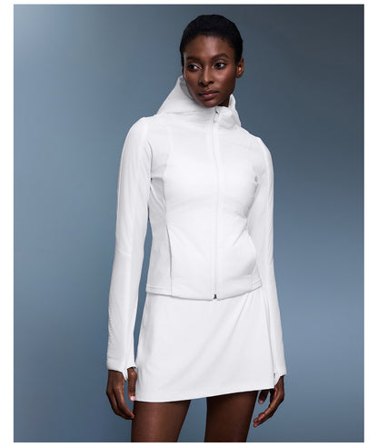 Light weight hooded jacket