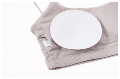 Seamless medium support bra
