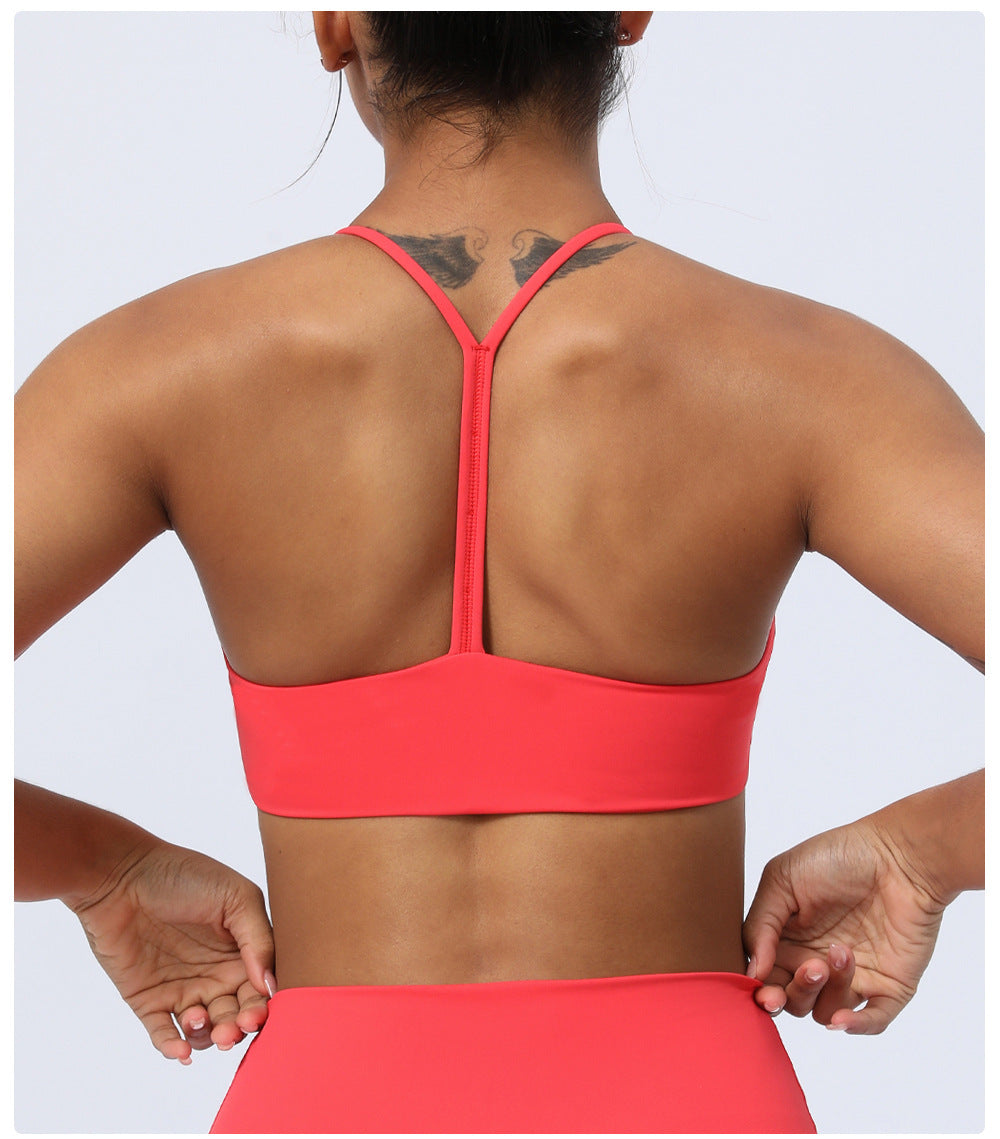 T back sports bra