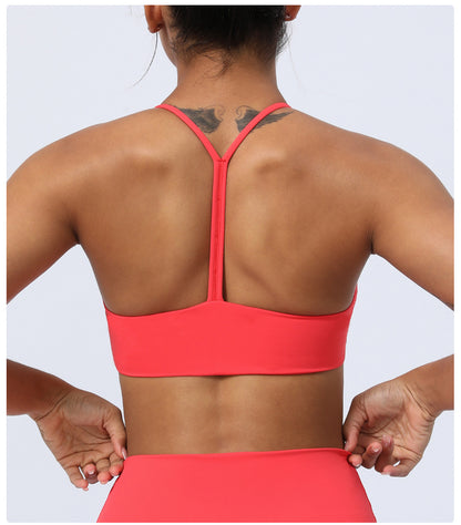 T back sports bra