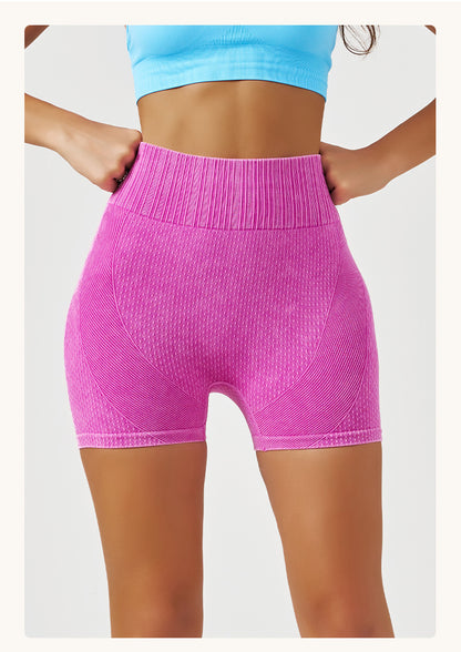 Ribbed hot pants