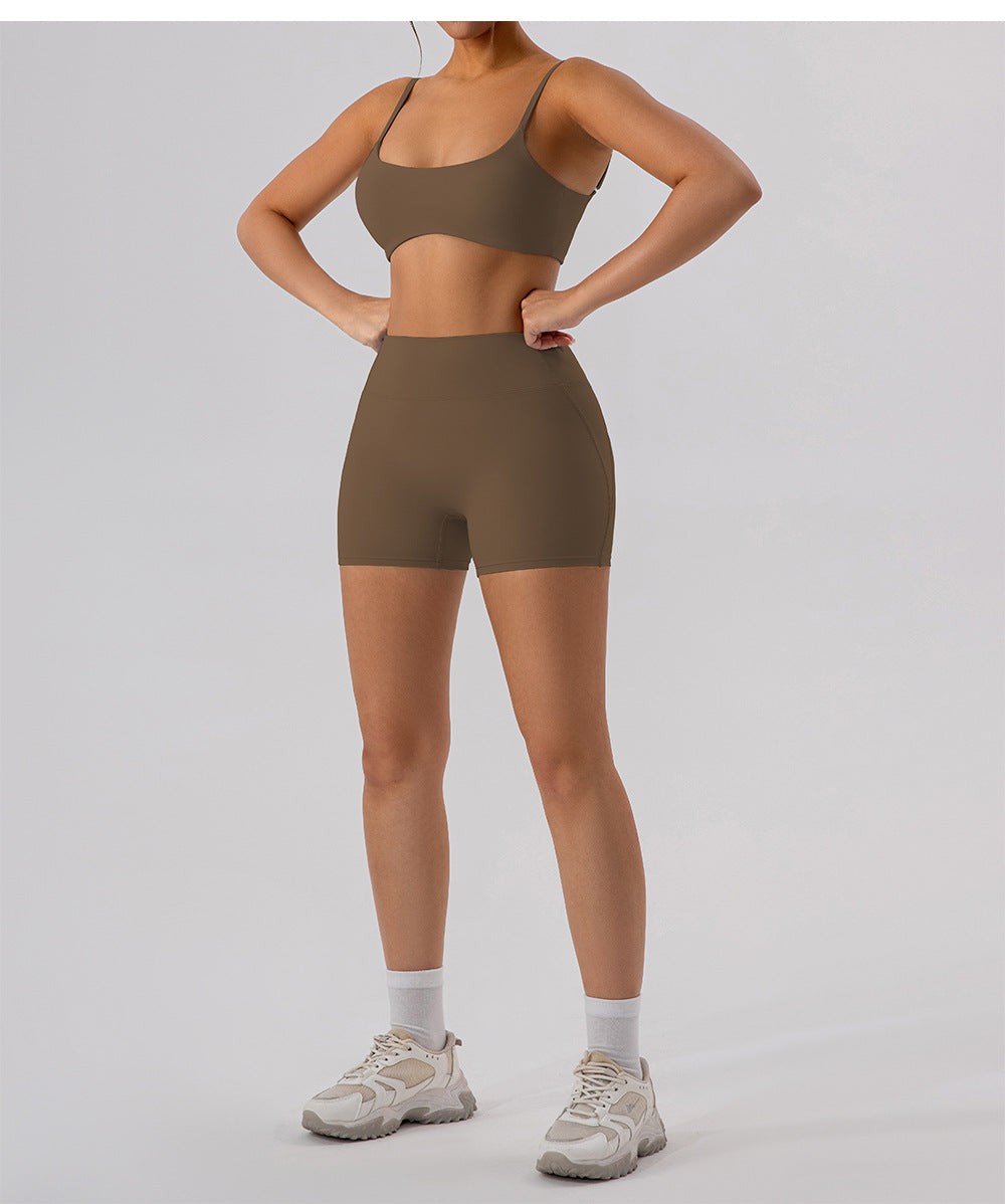 Seamless sports bra