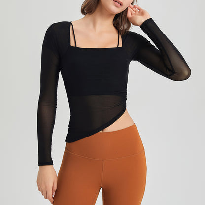 Faux Two Piece full sleeve top