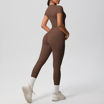 Matching top and leggings set